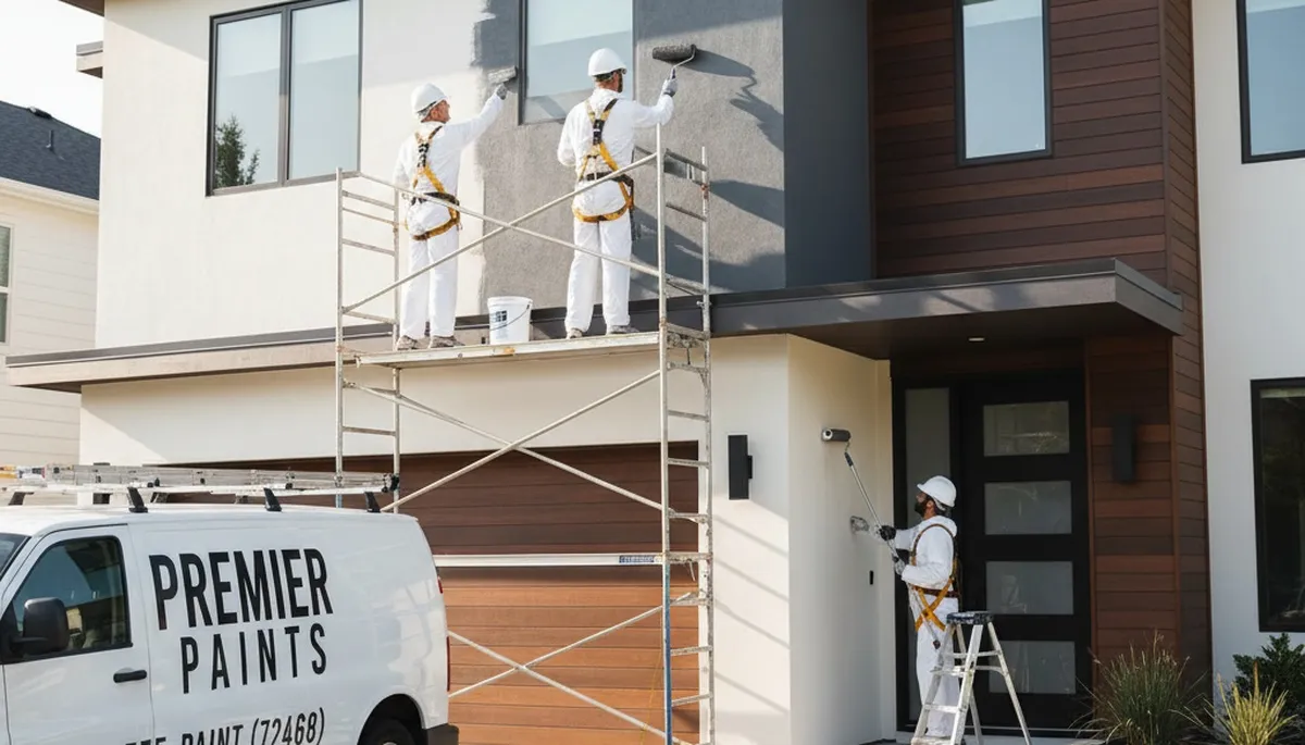 Professional exterior house painting in Clearwater FL by expert coastal painters