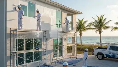 House painters in Clearwater, FL providing professional residential painting services