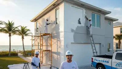 House painters serving Clearwater, FL with professional residential painting services