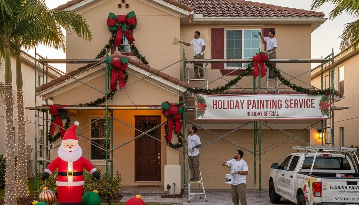 Professional house painting service in Clearwater, FL for interior and exterior home painting