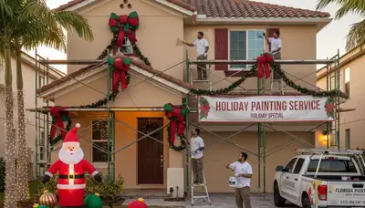 Professional house painting service in Clearwater, FL for interior and exterior home painting