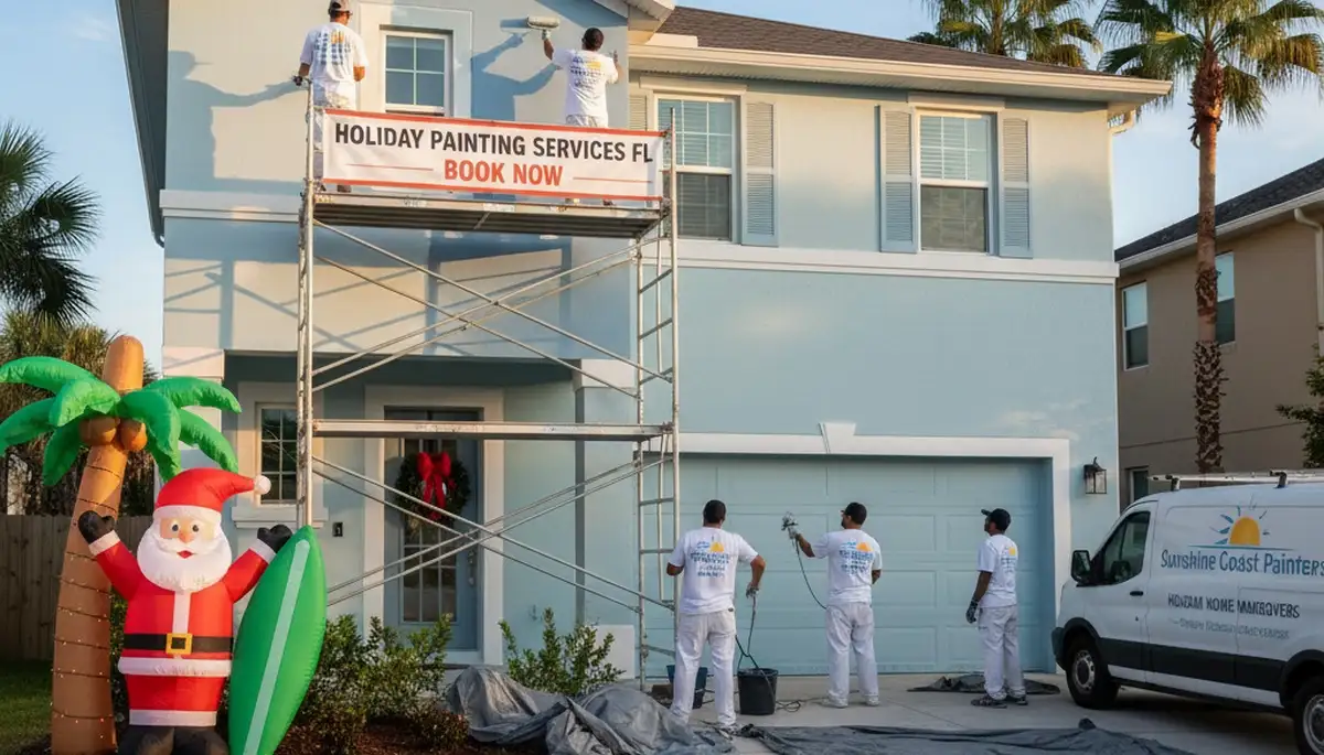 Professional house painting services in Clearwater, FL for exterior and interior homes