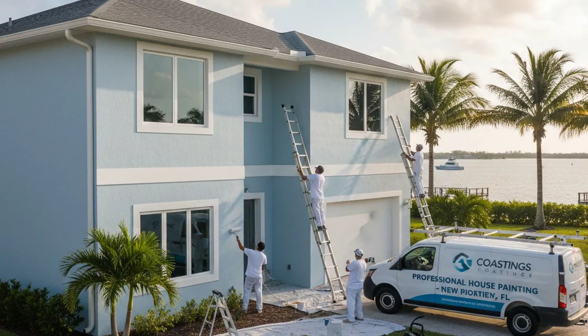 House painters in Clearwater, FL providing professional residential painting services