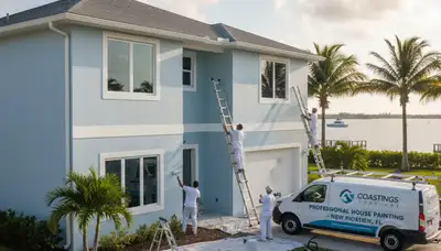 House painters in Clearwater, FL providing professional residential painting services