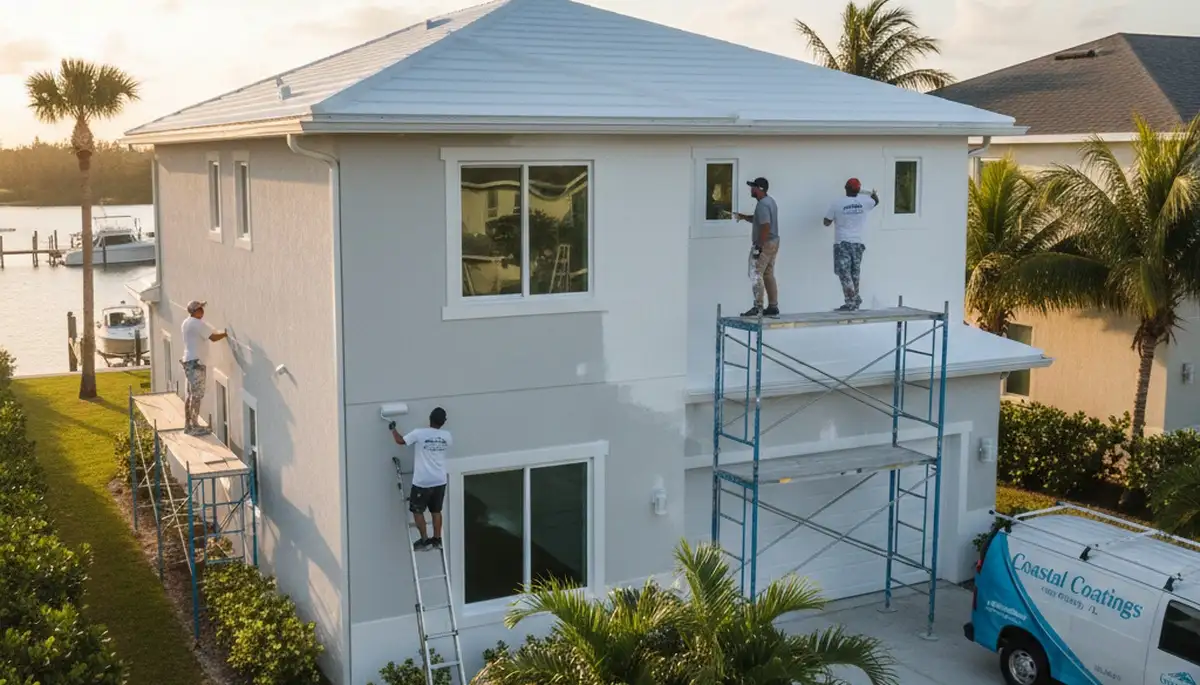 Professional house painting service in Clearwater, FL by PaintingClearwaterFL.com