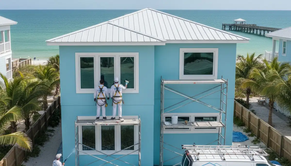 Professional house painting service in Clearwater, FL by PaintingClearwaterFL.com