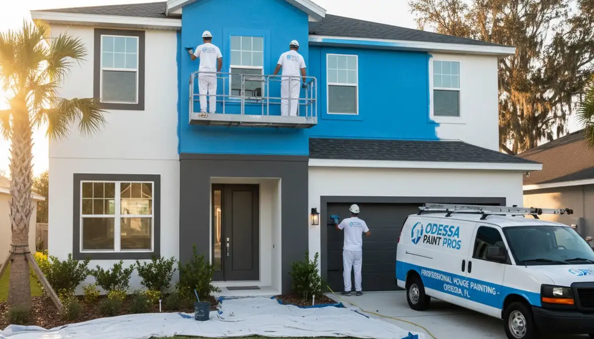 Professional house painting service in Clearwater, FL for interior and exterior home painting