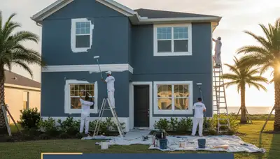 House painters serving Clearwater, FL for interior and exterior residential painting services