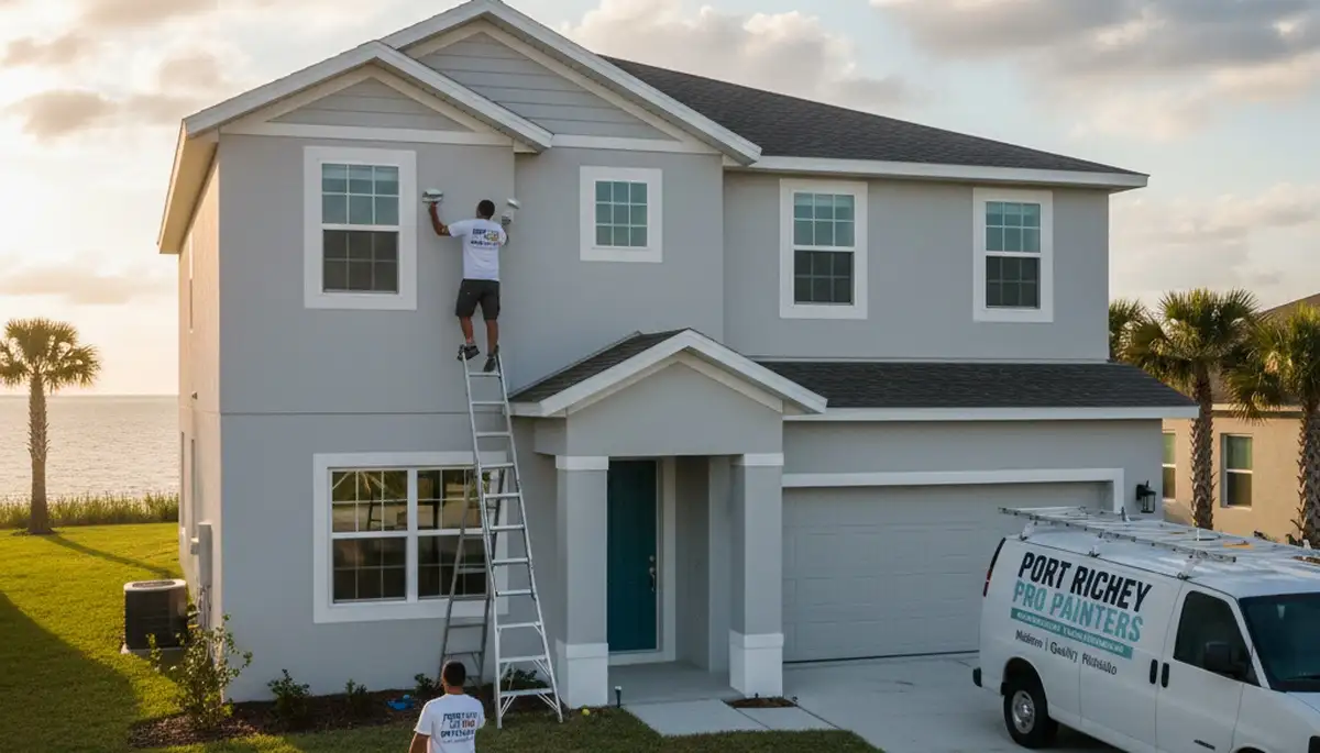 House painting service in Clearwater, FL for residential exterior and interior painting projects