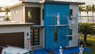 House painters in Clearwater, FL providing professional exterior painting services