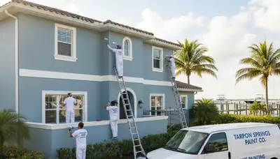 Professional house painting service in Clearwater, FL for residential exterior painting projects