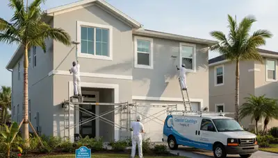 House painting crew serving Clearwater, FL for interior and exterior residential painting services